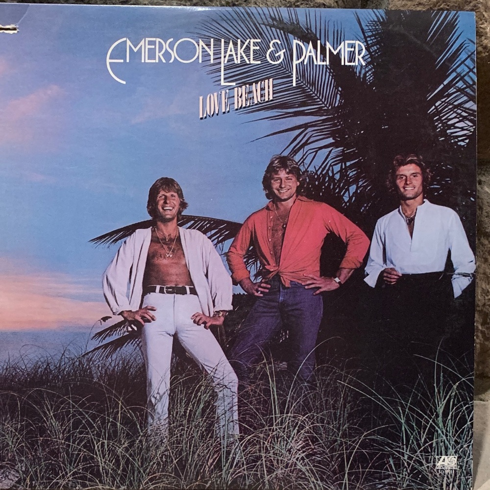 Emerson Lake and Palmer - Love Beach Vinyl Record